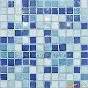 Glass Swimming Pool Mosaic Tiles - Crystal Decorative Collection