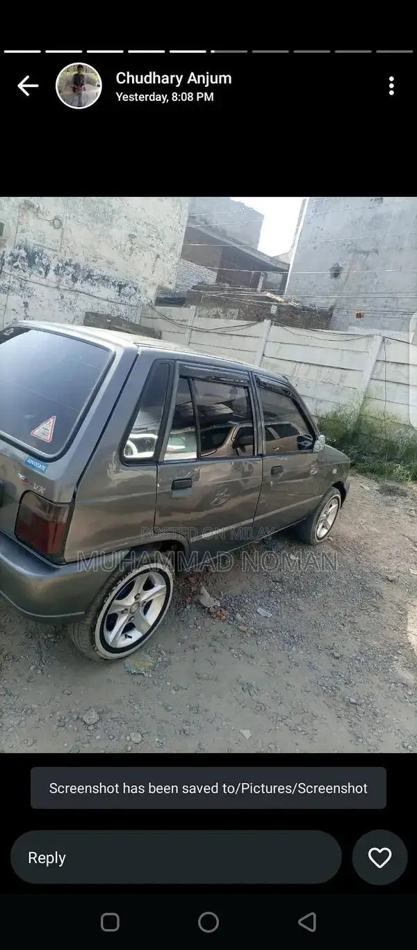 Meh Ran Car: Clean and Well-Maintained Vehicle