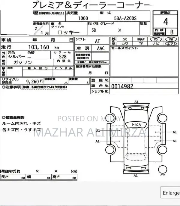 Daihatsu Rocky X SUV - Japanese Imported Vehicle