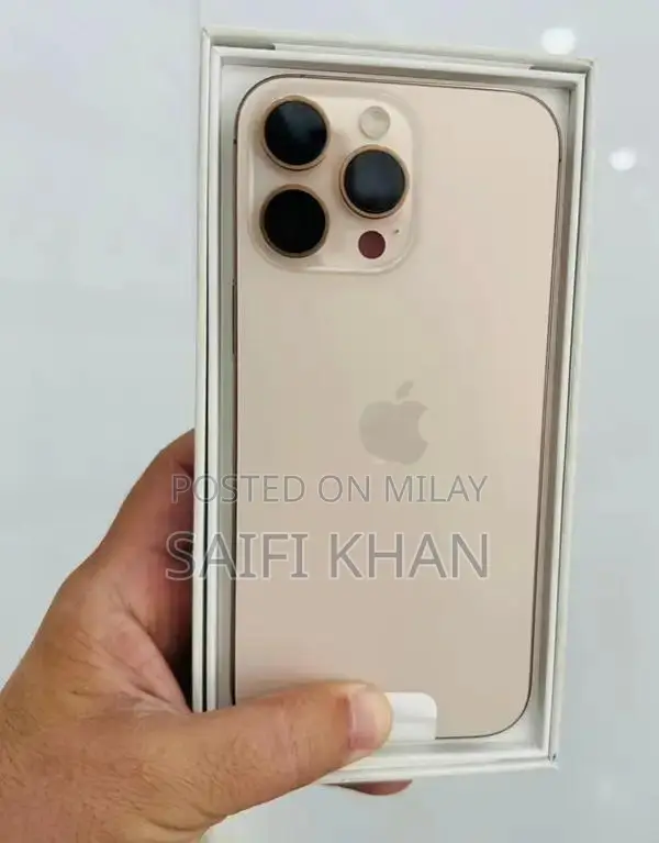 High Capacity Smartphone Desert Color 512GB Storage