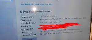 3rd Gen Core i5 Laptop with 8GB RAM