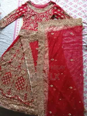 Elegant Indian Net Bridal Lehnga Choli Set - Custom Design