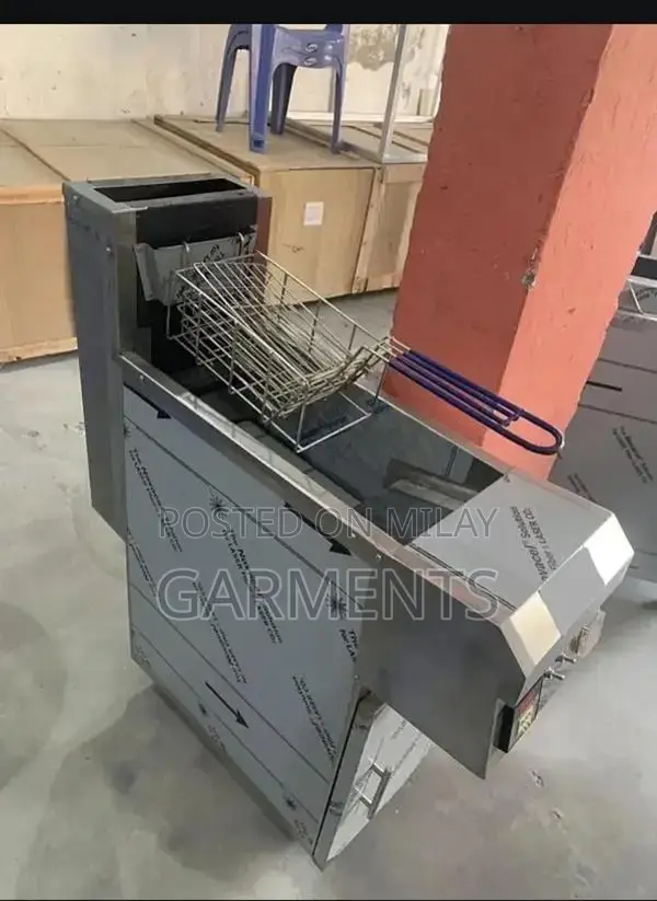 Commercial Kitchen Fryer, Tandoor Oven, and Cheese Crusher Set