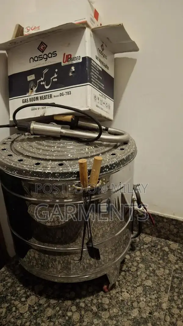 Commercial Kitchen Fryer, Tandoor Oven, and Cheese Crusher Set