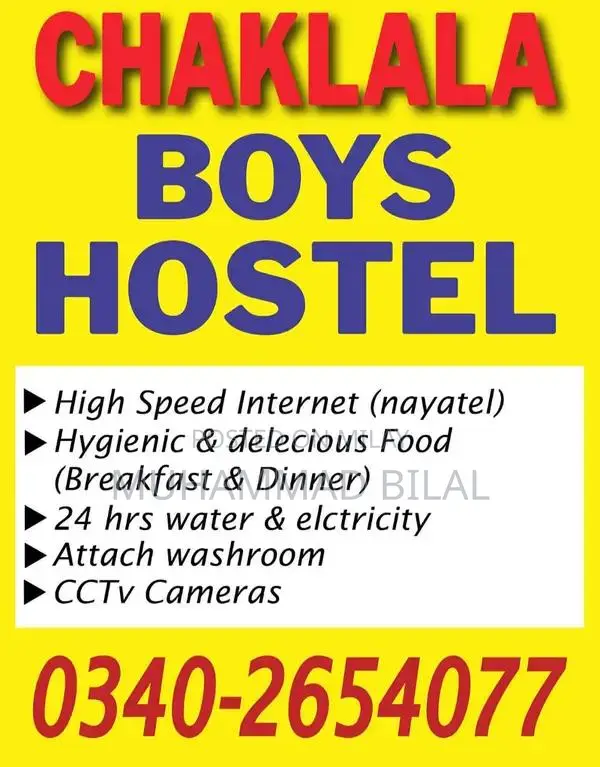 Shared Student Hostel Rooms with Attached Bathrooms