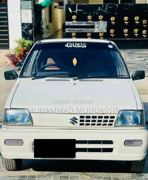 2016 Suzuki Mehran VXR White Sedan Low Mileage