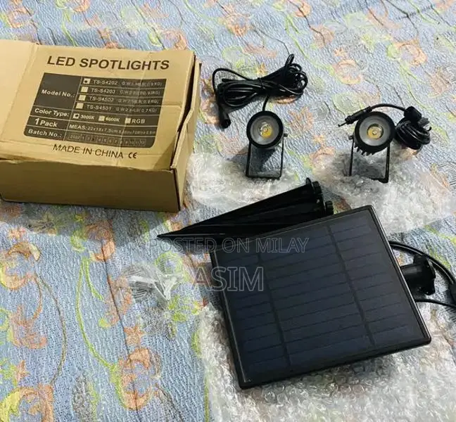 LED Solar Spotlights - Outdoor Lighting Solution