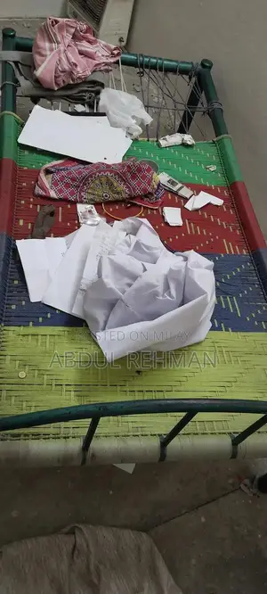 Photo - Traditional Charpai and Multi-Functional Sofa Bed Set