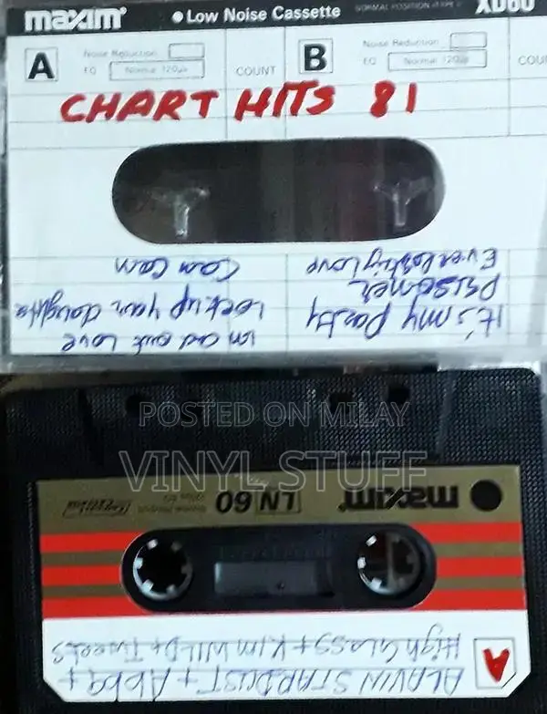 Original PR Recorded Audio Cassette - Minimal Usage