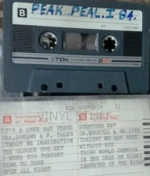 Original PR Recorded Audio Cassette - Minimal Usage