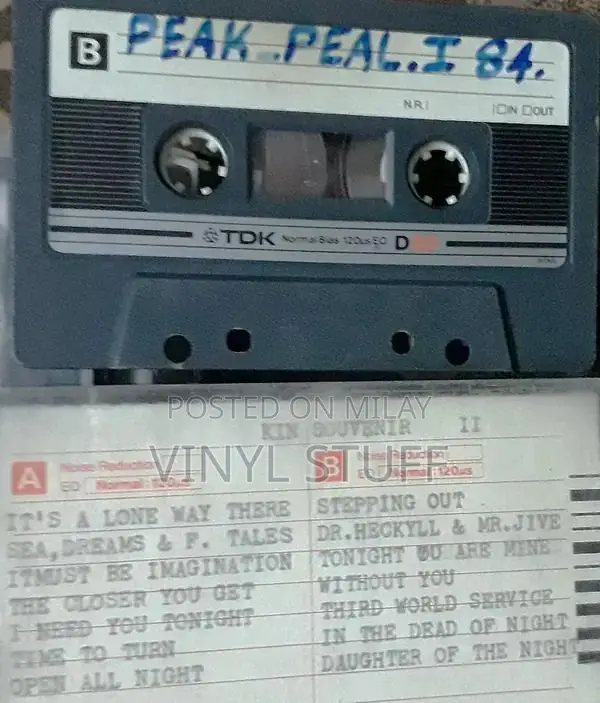 Original PR Recorded Audio Cassette - Minimal Usage