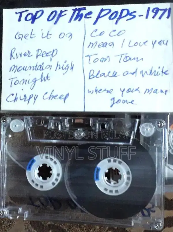 Original PR Recorded Audio Cassette - Minimal Usage