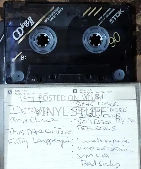 Original PR Recorded Audio Cassette - Minimal Usage