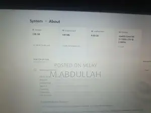 Intel Core i5 7th Generation Laptop with SSD Storage