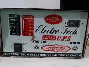 Used UPS Power Backup System with Solar Installation