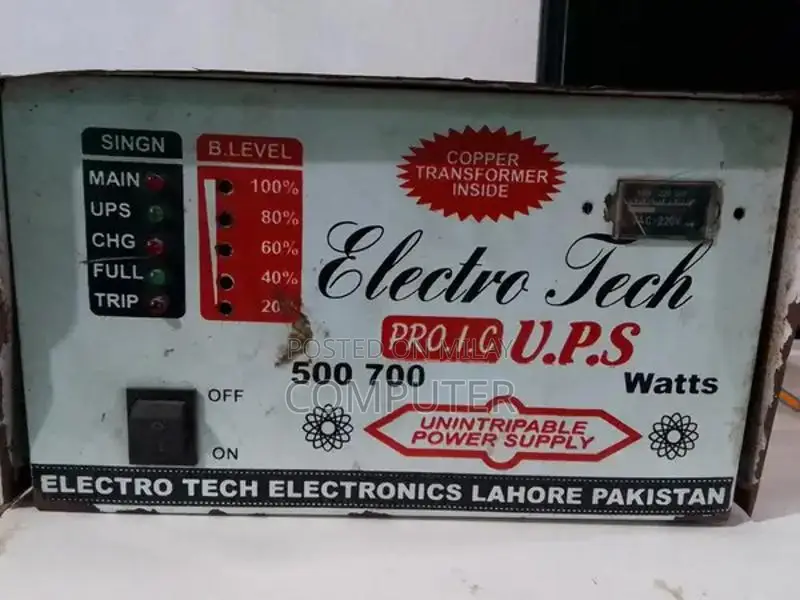 Used UPS Power Backup System with Solar Installation