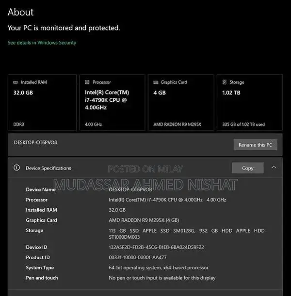 Apple iMac All-in-One Desktop 2014 27-inch 5K Retina