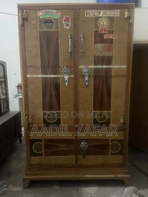 Bedroom Furniture Set: Side Table, Cupboard, Showcase, Dressing Table