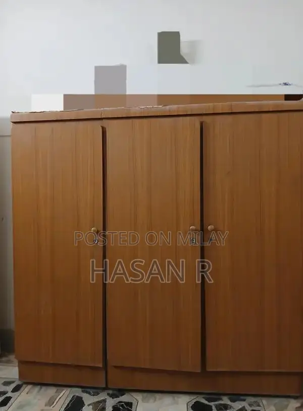 Shesham Wood Bedroom Set - King Bed, Almirah, and Dressing Table