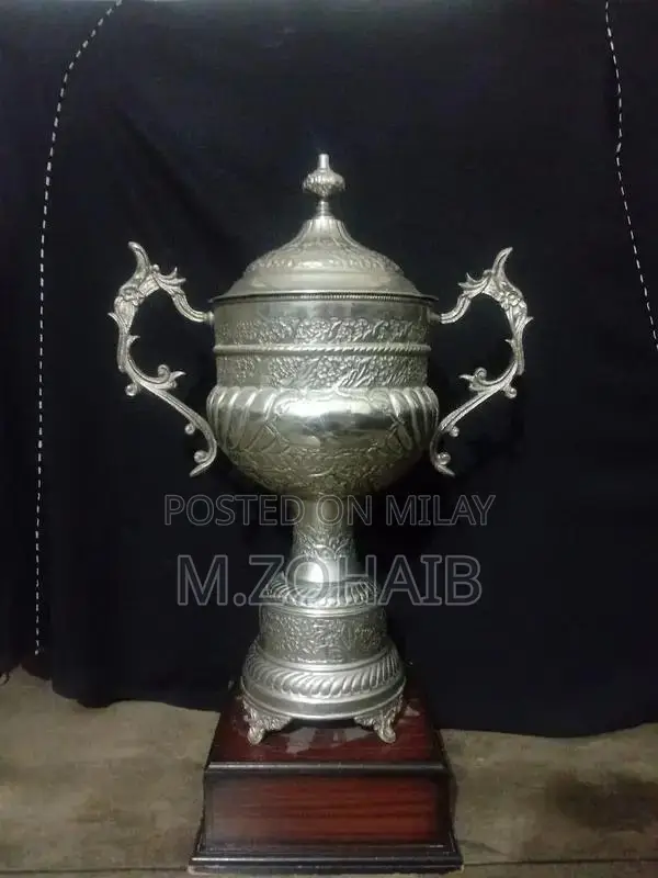 Collectible Champions League Football Trophy Replica