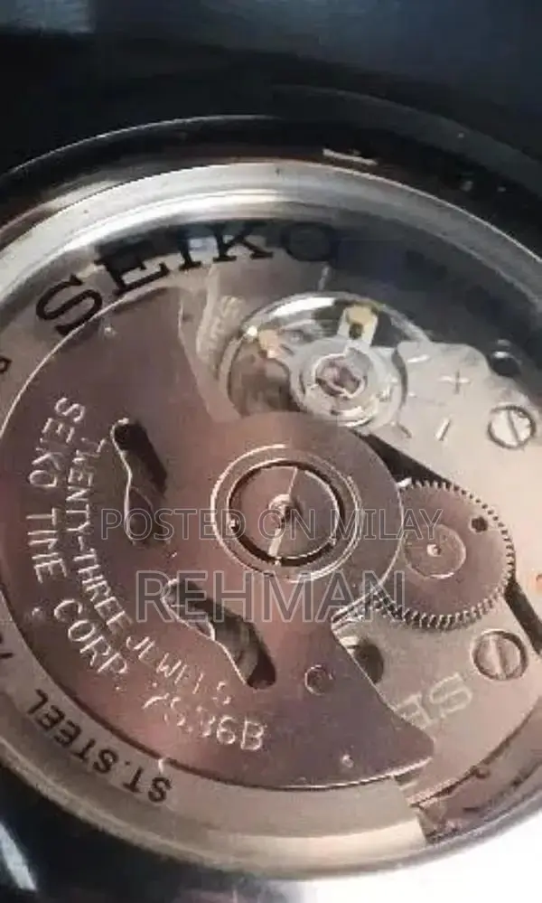 Seiko 5 Automatic Men's Sports Waterproof Watch - Black Design