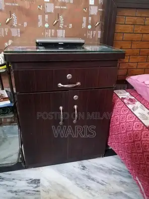 Photo - Comfortable Bed Frame with Matching Side Table