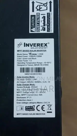 Inverex Veyron 2.5kW Solar Inverter with Pure Sine Wave Output