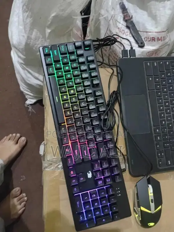 RGB Gaming Keyboard and Mouse Combo Set