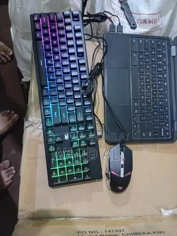 RGB Gaming Keyboard and Mouse Combo Set