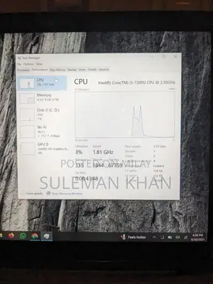 Dell Core i5 7th Gen Laptop with NVMe SSD