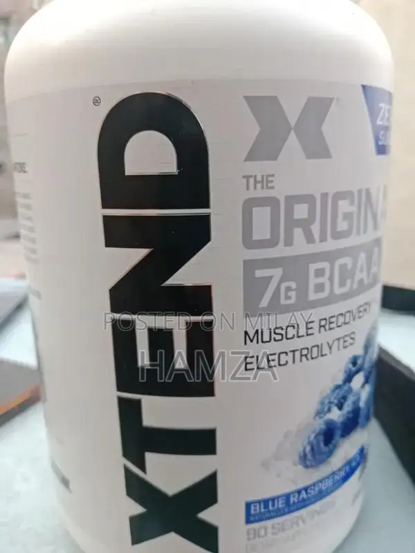 BCAA Blue Raspberry Amino Acid Supplement - 90 Servings