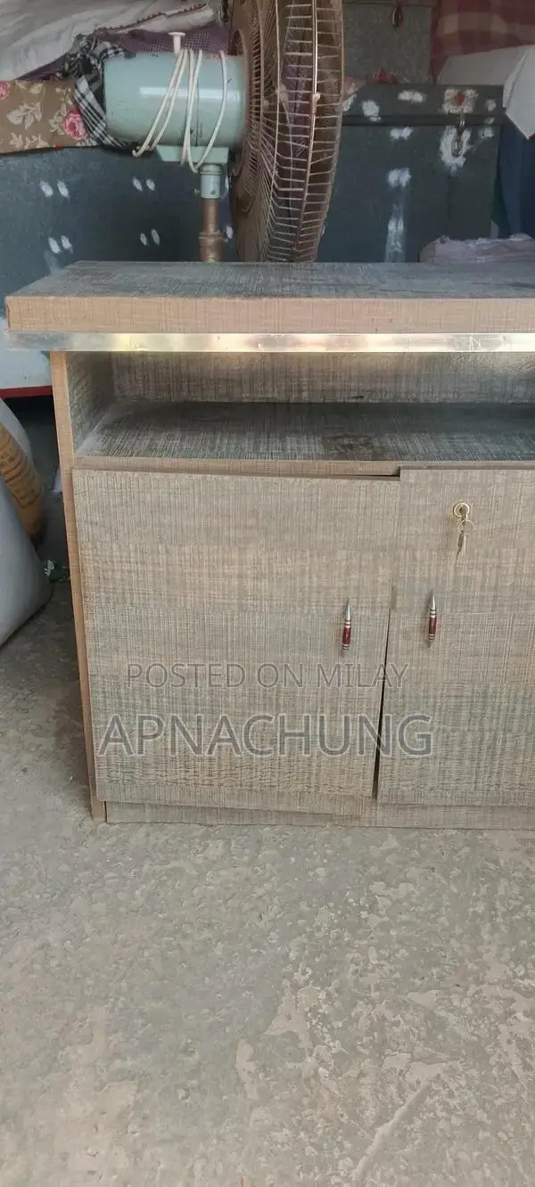 Computer Desk with Electric Board and Drawers