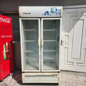 Photo - double door carevel fridge for sale.