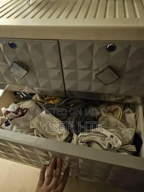 Kids Adjustable Wardrobe with 4 Drawers