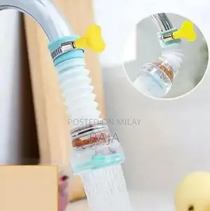 360° Rotating Faucet Extender with Fan-Shaped Water Flow