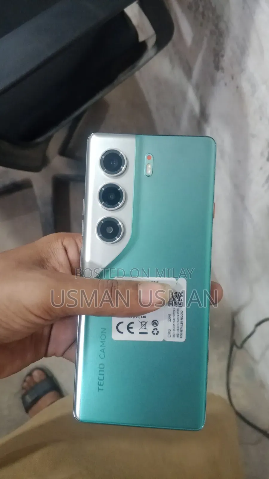 New Tecno Camon 40 Pro 256 GB Blue