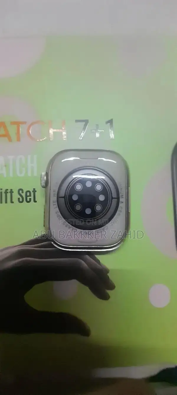 D9 Digital Smartwatch with 7 Interchangeable Straps