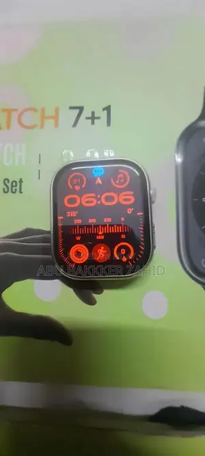 D9 Digital Smartwatch with 7 Interchangeable Straps
