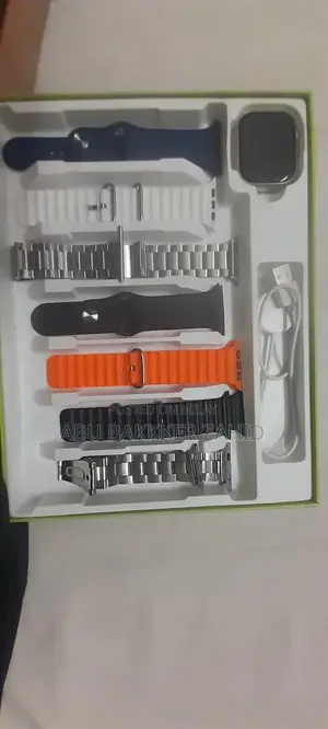 D9 Digital Smartwatch with 7 Interchangeable Straps