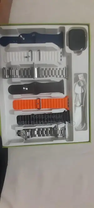 D9 Digital Smartwatch with 7 Interchangeable Straps