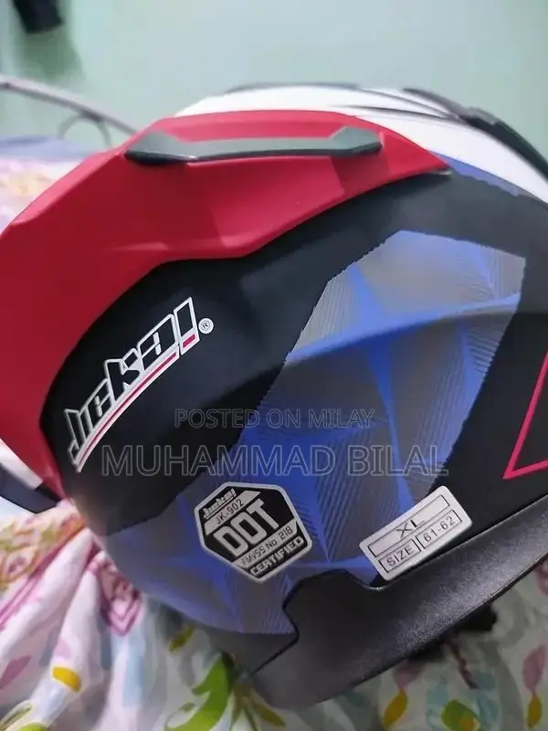 Jekai Dot Certified XL Motorcycle Helmet - Premium Safety Gear