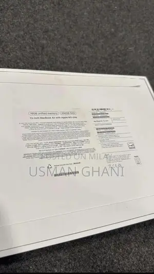 Apple MacBook Air M3 Ultralight Laptop - 2024 Model