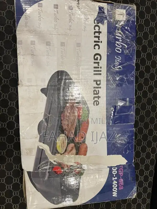 Electric Non-Stick Grill Plate for Beef and Chicken