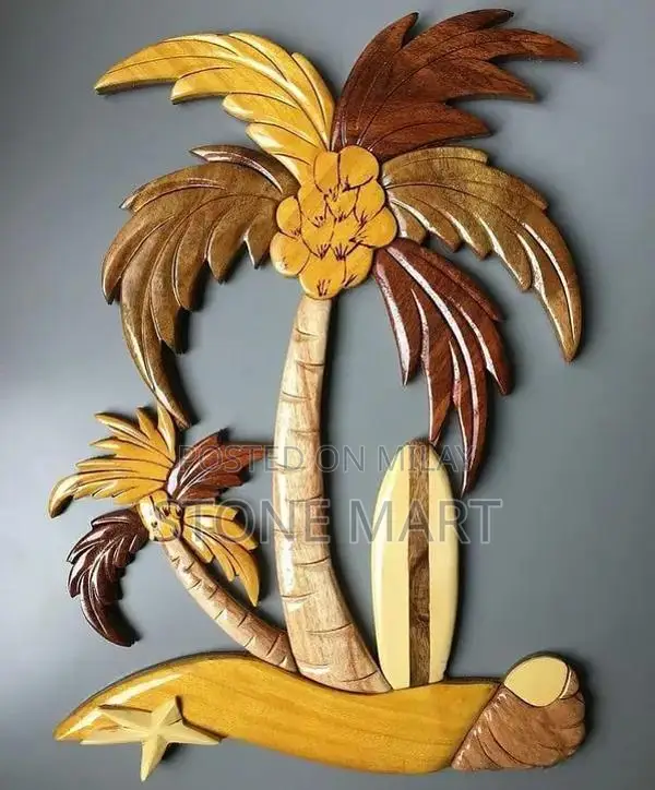 Marble Inlay Wall Art Handcrafted Decorative Panel