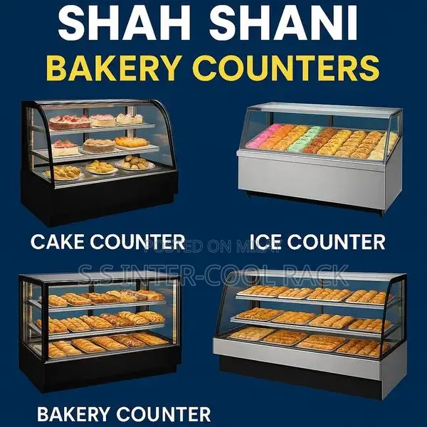 Commercial Bakery Display Counters - Multiple Styles & Sizes