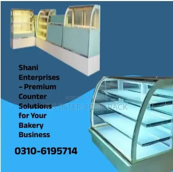 Commercial Bakery Display Counters - Multiple Styles & Sizes