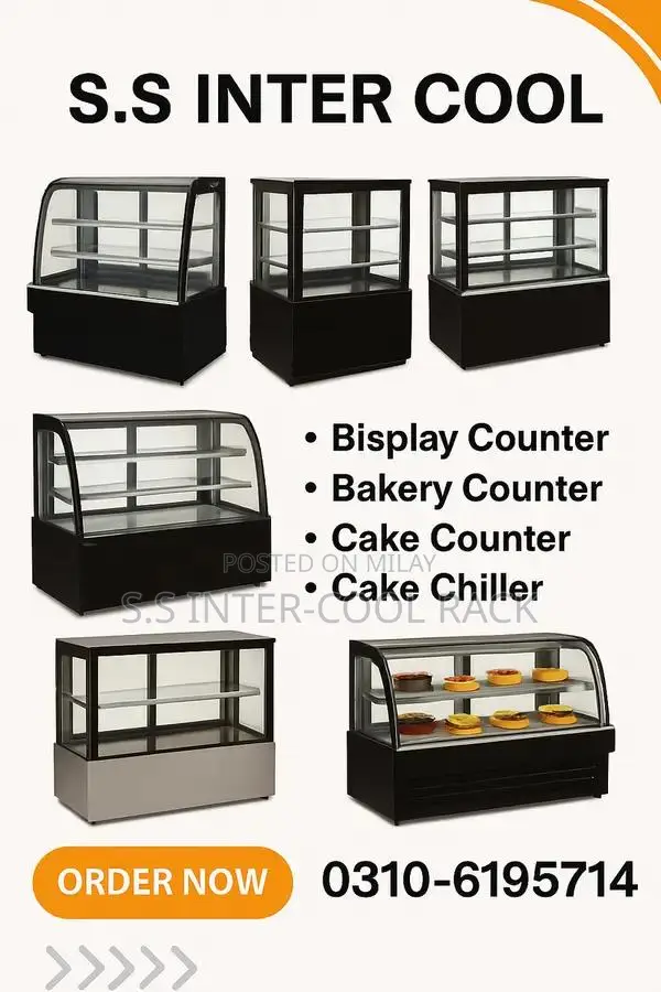 Commercial Bakery Display Counters - Multiple Styles & Sizes