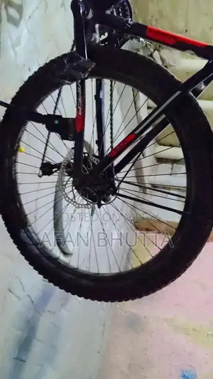 Photo - Newly Serviced Bicycle with New Stand, Tubes, and Tires