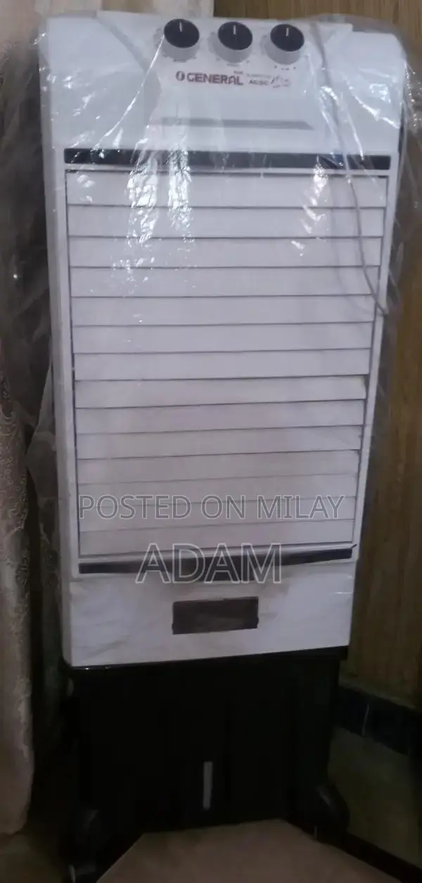 Tower Air Cooler with AC/DC Power Option