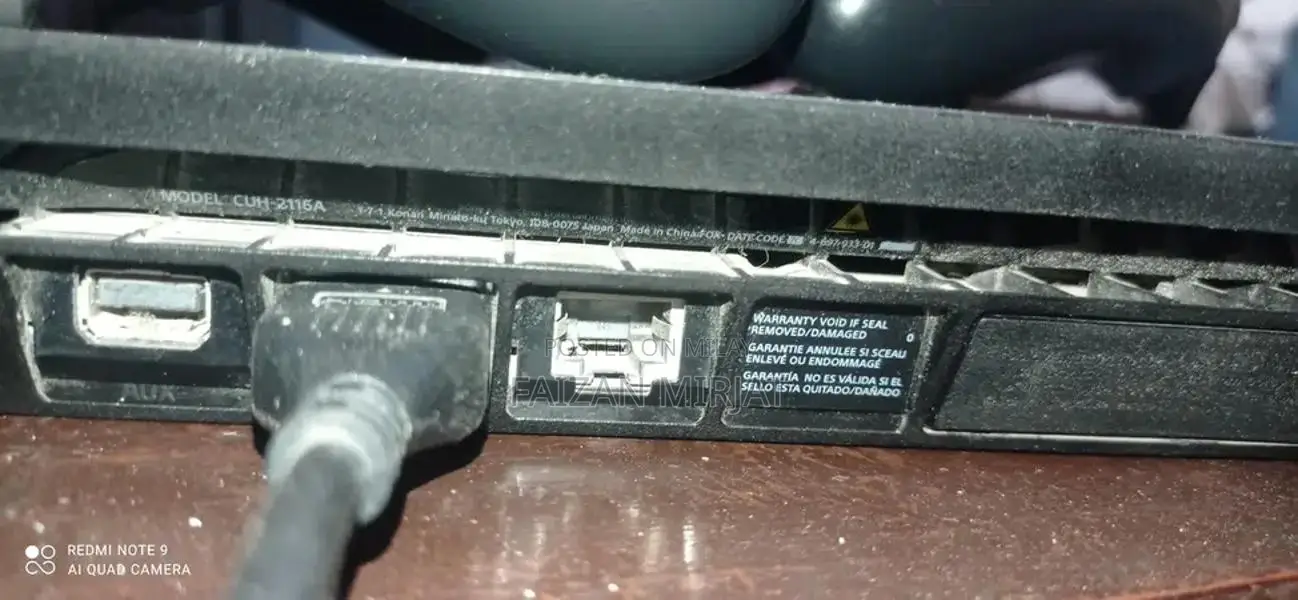 PlayStation 4 Slim Gaming Console 500GB with 2 Controllers